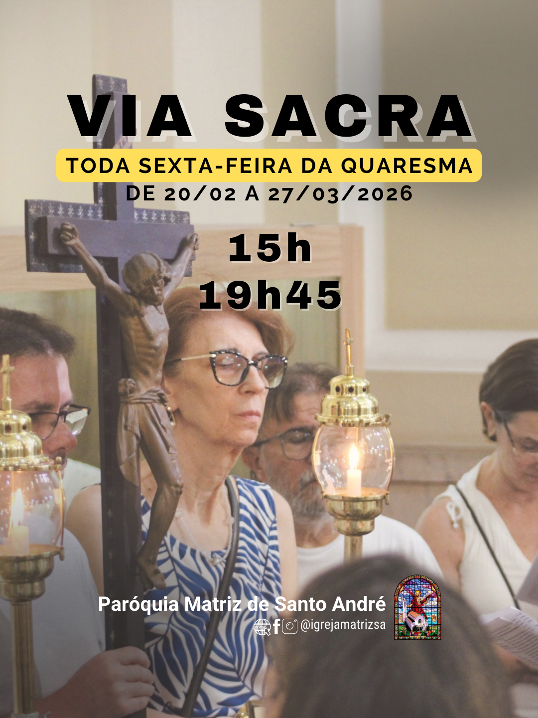 Via sacra na Matriz de Santo André