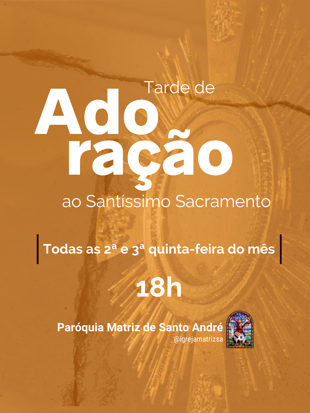 Adoração ao Santíssimo Sacramento na Hora Santa Vocacional