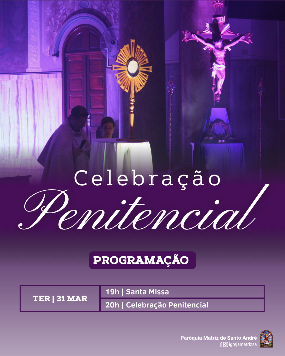 Celebração Penitencial para preparação ao Tríduo Pascal