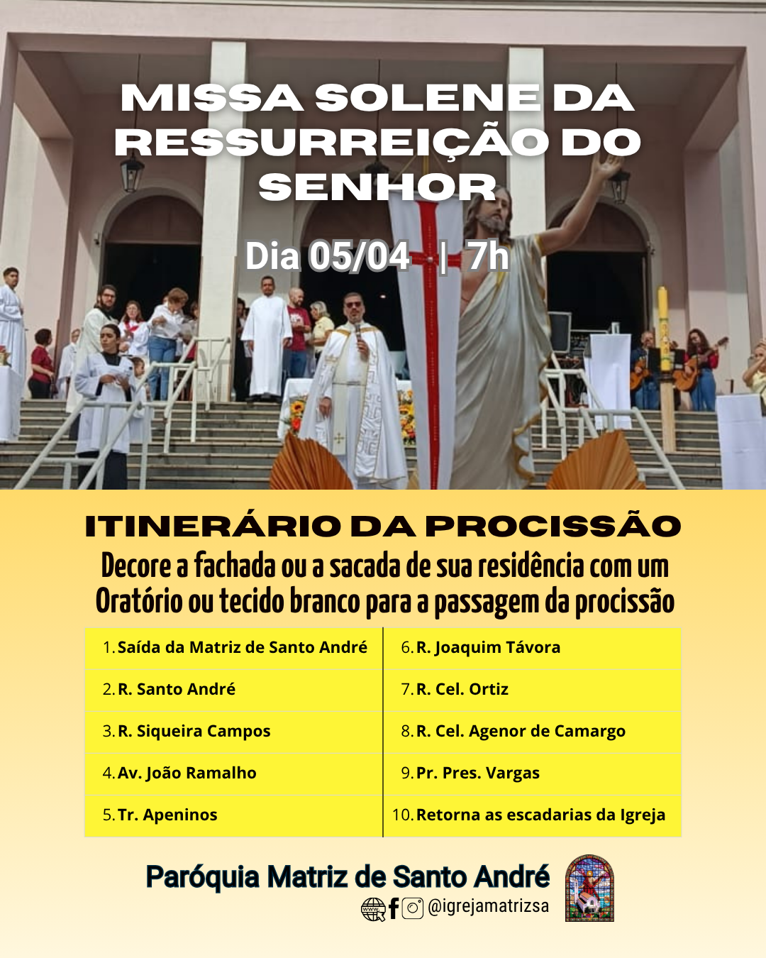 Procissão de Domingo de Páscoa