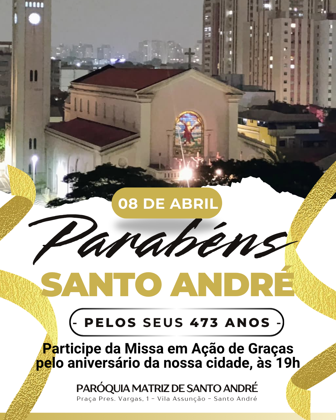 aniversário de Santo André