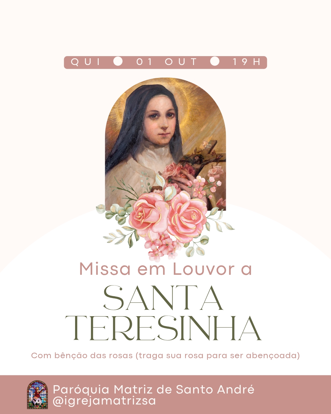 Missa de Santa Teresinha do Menino Jesus